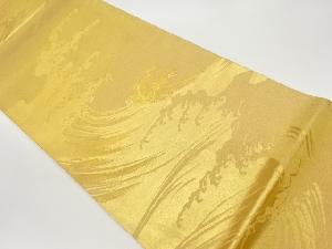 荒波模様織出し袋帯